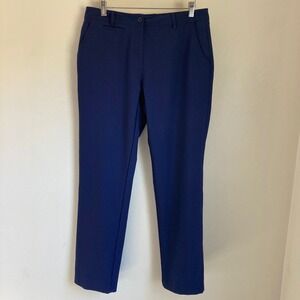 Lesmart Golf Series Women Navy Blue Standard Fit Performance Pants Size 8
